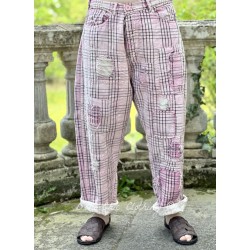 pantalon Miners in Telephone Check Magnolia Pearl - 1