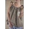 top Coco tank in Flax Magnolia Pearl - 4