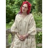 robe Tussar Eevie Kaftan in Provincial Magnolia Pearl - 10