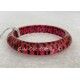 Bracelet moyen Léopard Rouge Splendette - 1