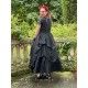 dress 55829 ROSIE Black silk Ewa i Walla - 7