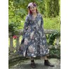 dress 55809 EDEL Grey flower cotton Ewa i Walla - 1