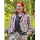 jacket Kelley in Telephone Check Magnolia Pearl - 4