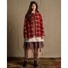 jacket 66745 TUVA Red checked wool Ewa i Walla - 29