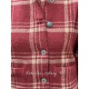 jacket 66745 TUVA Red checked wool Ewa i Walla - 32