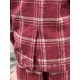 jacket 66745 TUVA Red checked wool Ewa i Walla - 34