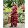 jacket 66745 TUVA Red checked wool Ewa i Walla - 16