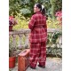 jacket 66745 TUVA Red checked wool Ewa i Walla - 17