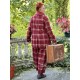 jacket 66745 TUVA Red checked wool Ewa i Walla - 23