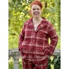 jacket 66745 TUVA Red checked wool Ewa i Walla - 18