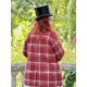 jacket 66745 TUVA Red checked wool Ewa i Walla - 9