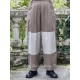 pants 11394 BRENDA Walnut cotton twill Ewa i Walla - 7