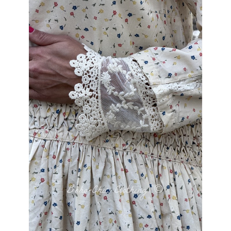 Watercolor Floral Cotton Voile Isabel Dress – Lela Rose