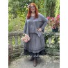 skirt 22208 CORINNE Dim grey flower tulle Ewa i Walla - 9