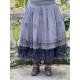 skirt 22208 CORINNE Dim grey flower tulle Ewa i Walla - 6