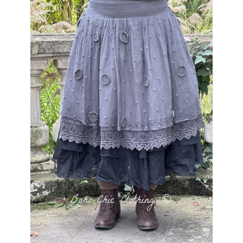 Adrian Soft Tulle Skirt - Coffee - Adorn Boutique