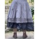 skirt 22208 CORINNE Dim grey flower tulle Ewa i Walla - 8