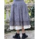 skirt 22208 CORINNE Dim grey flower tulle Ewa i Walla - 3