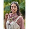 foulard Tara in Azalea Magnolia Pearl - 1