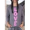 T-shirt Circus Love Viggo in Punk Magnolia Pearl - 18