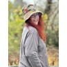 hat Patchwork Hunter in Madras Rainbow