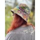 hat Patchwork Hunter in Madras Rainbow