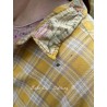 shirt Boyfriend in Sunshine Plaid Magnolia Pearl - 35