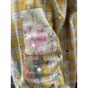 shirt Boyfriend in Sunshine Plaid Magnolia Pearl - 45