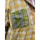 shirt Boyfriend in Sunshine Plaid Magnolia Pearl - 47