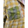 shirt Boyfriend in Sunshine Plaid Magnolia Pearl - 47