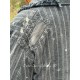 veste Kelley in Ozzy Pinstripe Magnolia Pearl - 25