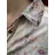 chemise Boyfriend in Pressed Flowers