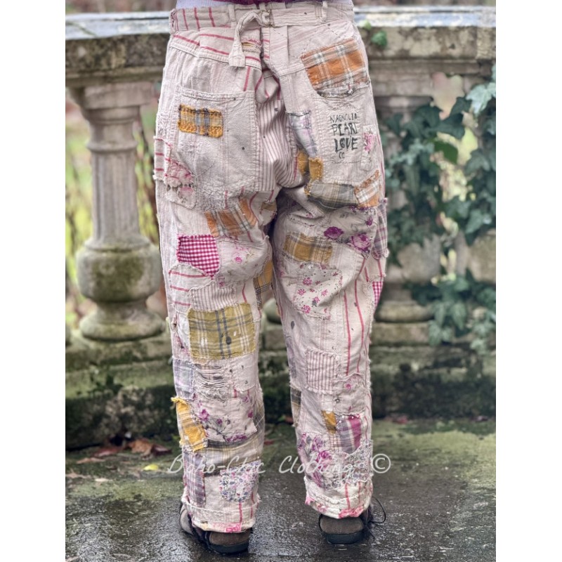 pants Patchwork Miner in Encore - Boho-Chic Clothing