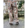 pantalon Miner in Madras Espresso Magnolia Pearl - 3