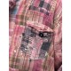 chemise Idgy in Madras Azalea