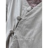 jacket COMBAWA Striped linen Les Ours - 21