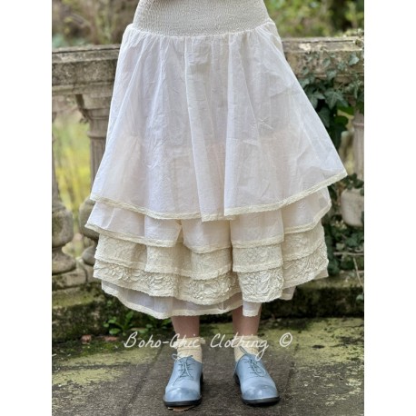 skirt / petticoat MADOU Ecru organza Les Ours - 1