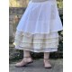 skirt / petticoat MADOU Ecru organza Les Ours - 14