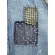 overalls Benjamin in Washed Indigo Magnolia Pearl - 40