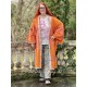 veste kimono Dharma Dragon in Marmalade Magnolia Pearl - 6