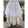 skirt / petticoat MADOU Ecru organza Les Ours - 7