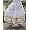 skirt / petticoat MADOU Ecru organza Les Ours - 8