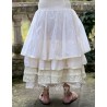 skirt / petticoat MADOU Ecru organza Les Ours - 9