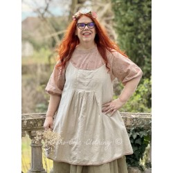 dress FLORETTE Bronze flex - Boho-Chic Clothing