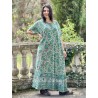 dress Floral Blockprint in Demi Magnolia Pearl - 12