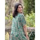 dress Floral Blockprint in Demi Magnolia Pearl - 16