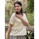 T-shirt 44979 INEZ Vanilla jersey Ewa i Walla - 2