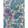 robe Floral Blockprint in Demi Magnolia Pearl - 27