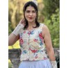 top 33370 LIVIA coton Fleurs vanille Ewa i Walla - 2