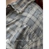 chemise Kelly Western in Faded Denim